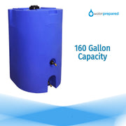 WaterPrepared 160 Gallon Large Capacity Water Storage Tank