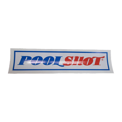 Orange and Blue "Pool Shot" Replacement Decal