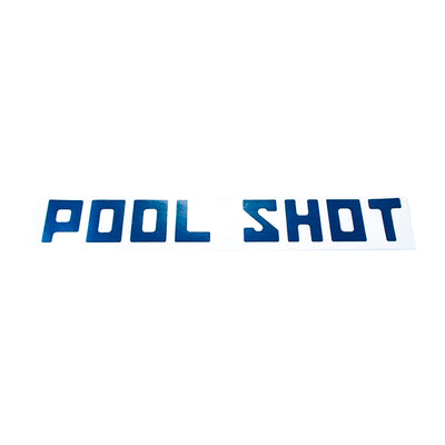 Large "Pool Shot" Replacement Decal