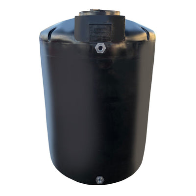 Chem-Tainer 700 Gal. Black Vertical Water Tank