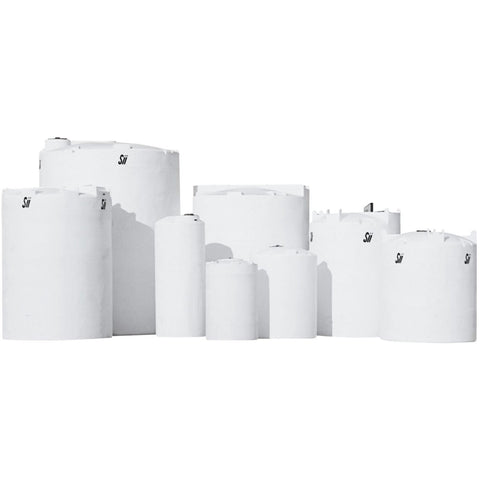 Snyder Industries 1100 Gallon Plastic Vertical Dome Top Tank