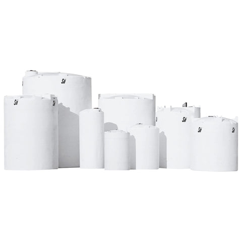 Snyder Industries 550 Gallon Plastic Vertical Dome Top Tank