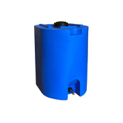 WaterPrepared 55 Gallon Blue Water Storage Tank