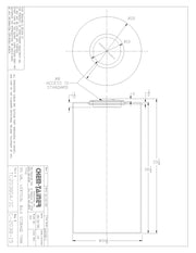 Chem-Tainer 55 Gal. Vertical Water Tank