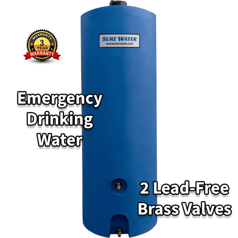 Sure Water 260-Gallon Plastic Emergency Water Storage Tank