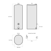 Sure Water 260-Gallon Plastic Emergency Water Storage Tank