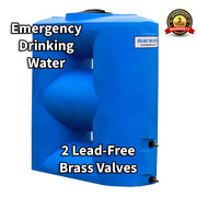 Sure Water 500-Gallon Plastic Doorway Emergency Water Storage Tank