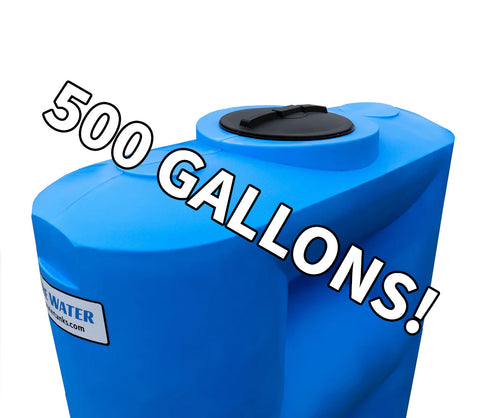 Sure Water 500-Gallon Plastic Doorway Emergency Water Storage Tank