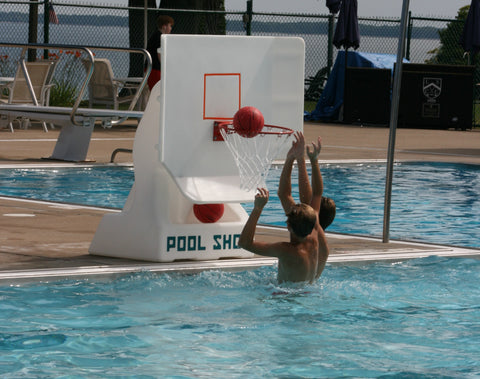 Pool Shot Adjustable Varsity Poolside Basketball Hoop