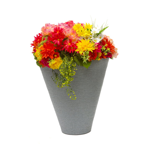Creekside Oval Stone Planter - CLEARANCE