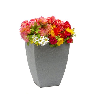 Creekside Square Stone Planter - CLEARANCE