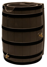 Rain Wizard 65 Gallon Rain Barrel with Darkened Ribs