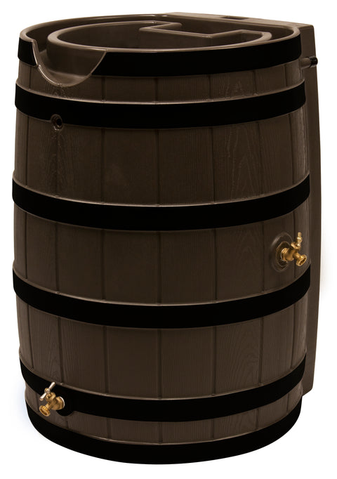 Rain Wizard 65 Gallon Rain Barrel with Darkened Ribs