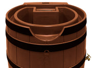 Rain Wizard 65 Gallon Rain Barrel with Darkened Ribs